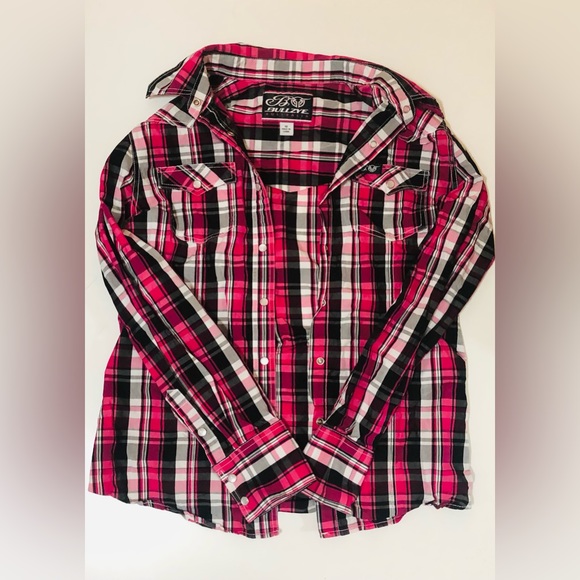Bullseye Australia button up western top women’s - Picture 1 of 5